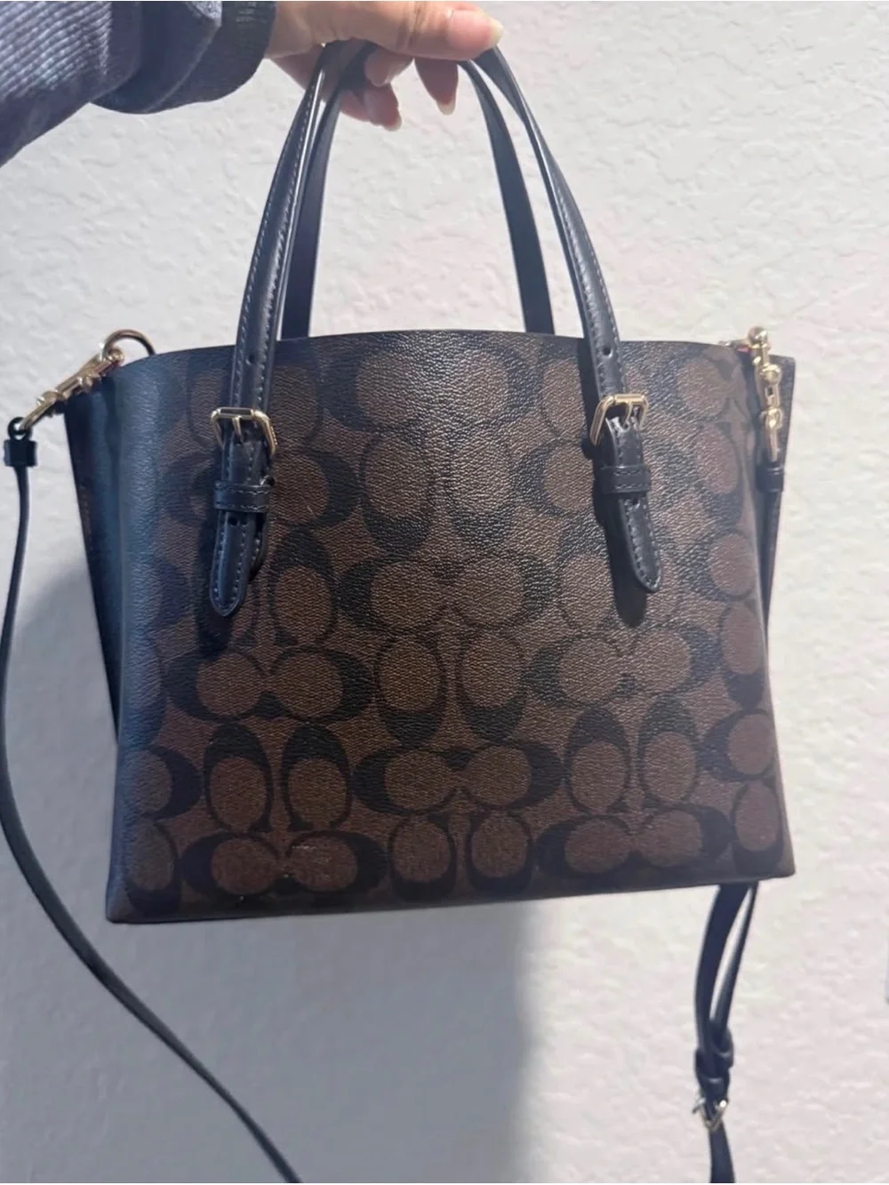 Coach Mollie tote 25 with wallet